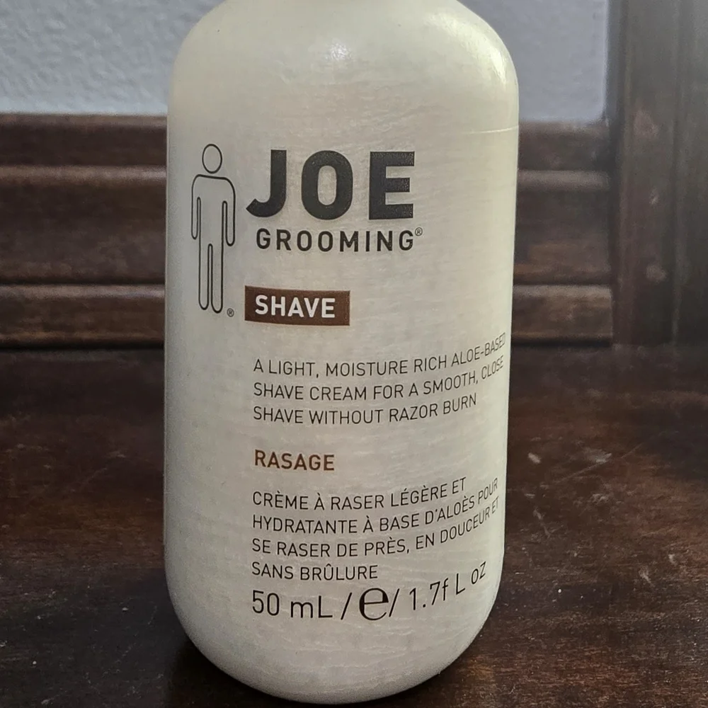 Joe Grooming Shave Cream Lotion Travel 1.7 Oz Lot Of 2 NWOB